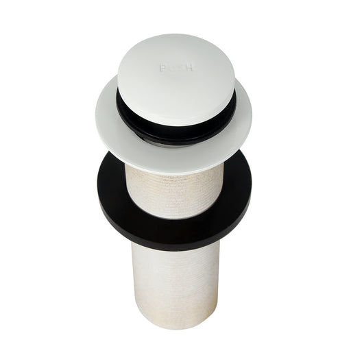 Extended 6" Soft Touch Tub Drain