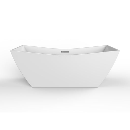 Tanya 71" Acrylic Tub with Integral Drain and Overflow