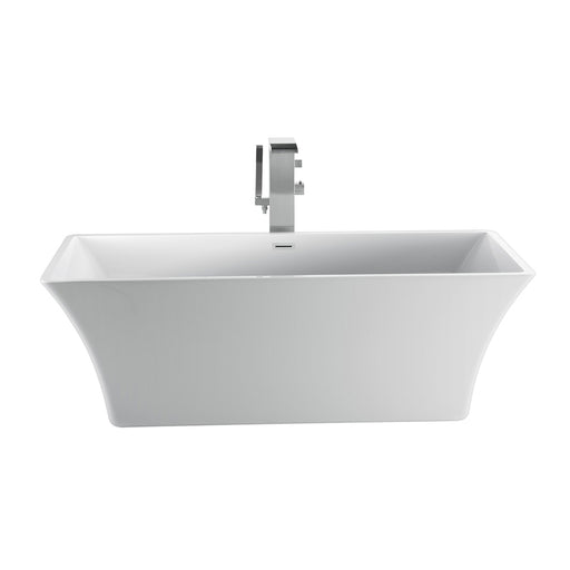Taylor 67" Acrylic Tub with Integral Drain and Overflow