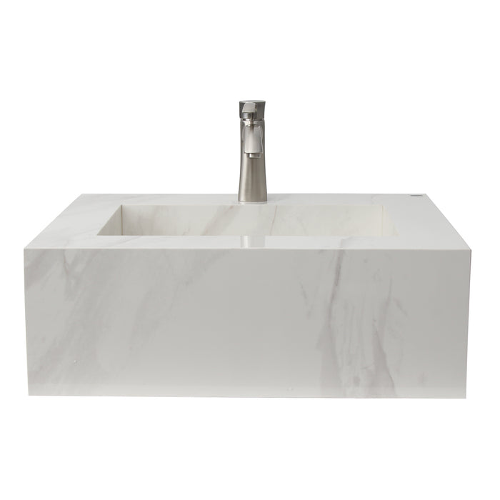 Precious 25" Wall-Hung Sink with Invisible Drain