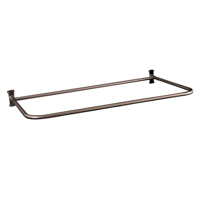 Brocton 65″ Cast Iron Roll Top Tub Kit – Brushed Nickel Accessories