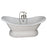 Marshall 72″ Cast Iron Double Slipper Tub Kit – Polished Nickel Accessories