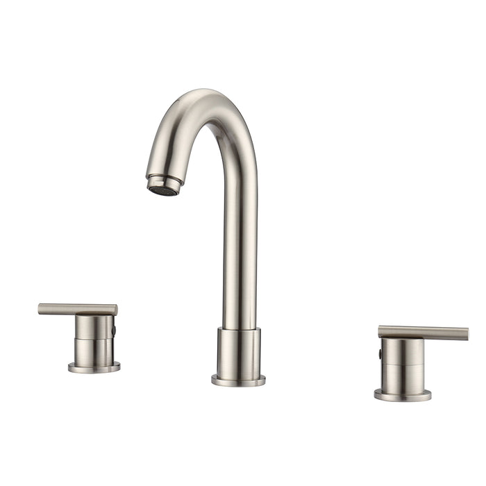 Conley Widespread Lavatory Faucet with Metal Lever Handles