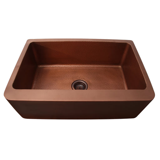 Bentley Single Bowl Copper Farmer Sink