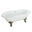Gallagher 72" Cast Iron Double Roll Top Tub