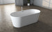 Patrick 67" Acrylic Tub with Integrated Drain and Overflow