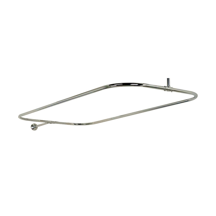 Brocton 65″ Cast Iron Roll Top Tub Kit – Polished Chrome Accessories