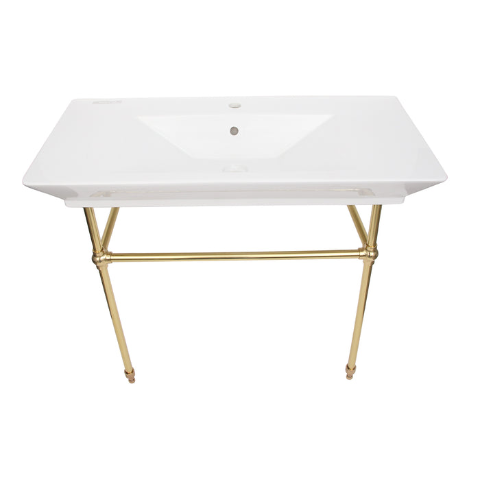 Opulence Large Console with Brass Stand for "Him"