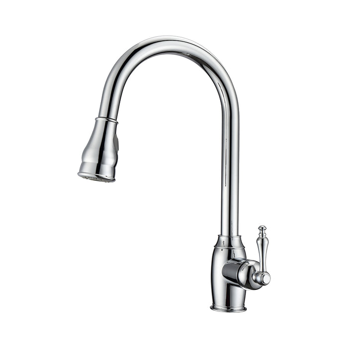 Bay Single Handle Kitchen Faucet with Single Handle 1