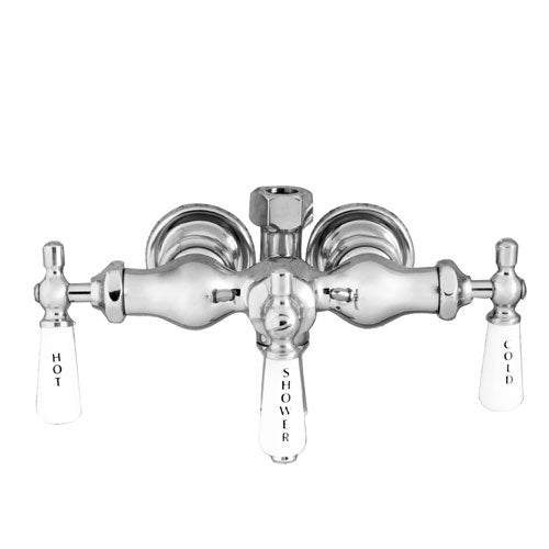 Clawfoot Tub Filler – Diverter Bathcock, Old Style Spigot for Cast Iron Tub