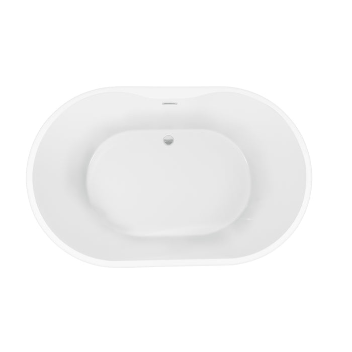 Piper 71" Extra Wide Acrylic Tub with Integral Drain