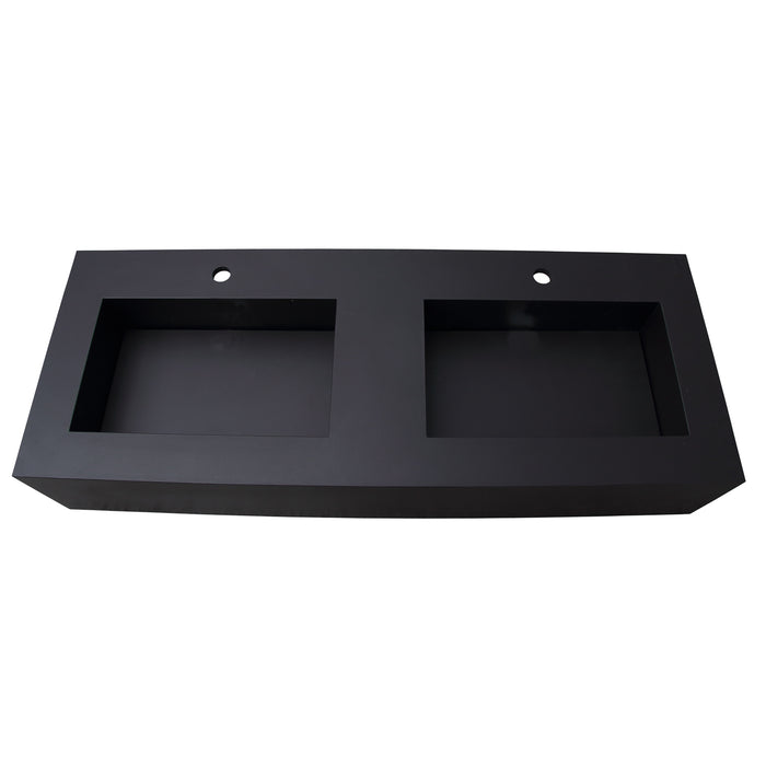 Precious 48" Wall-Hung Sink with Invisible Drain