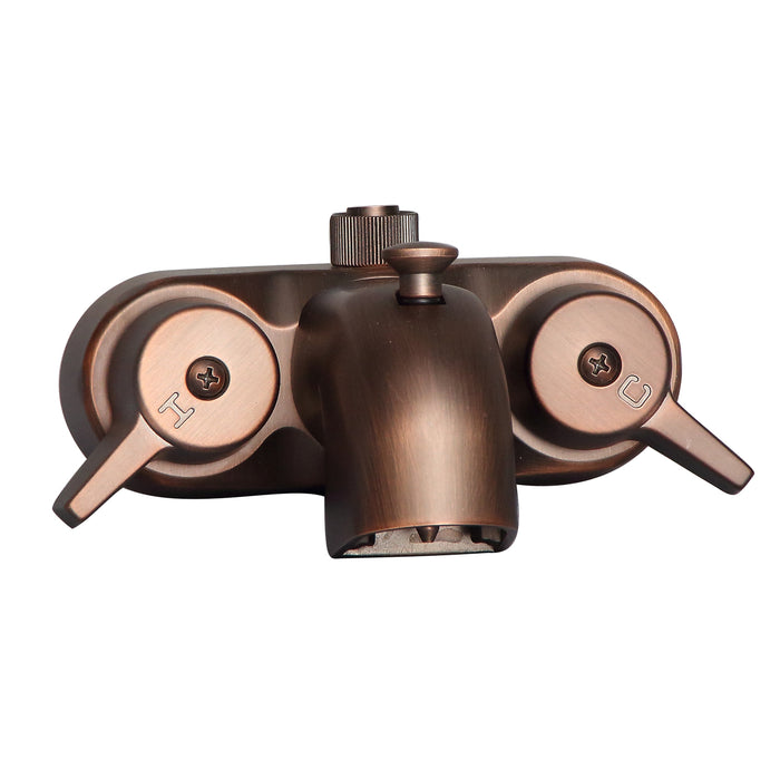 Bartlett 60" Cast Iron Roll Top Tub Kit-Oil Rubbed Bronze Accessories