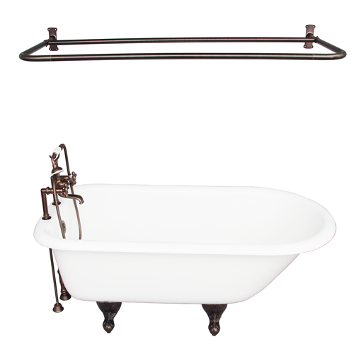 performer Tips alarm Beecher 60″ Cast Iron Roll Top Tub Kit – Oil Rubbed Bronze Accessories —  Barclay Products Limited