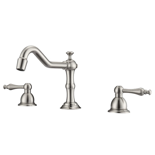 Roma Widespread Lavatory Faucet  with Metal Lever Handles