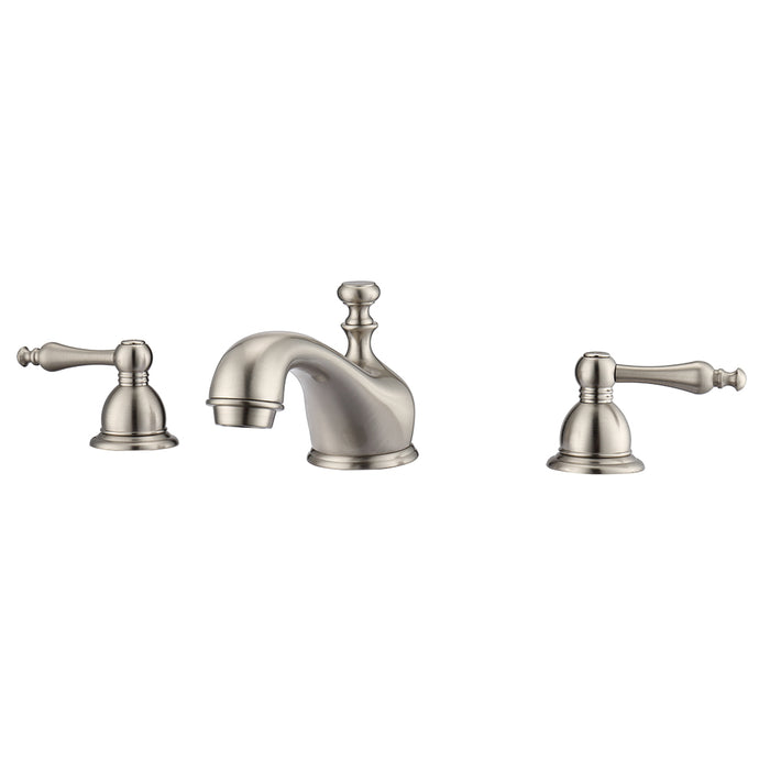 Marsala Widespread Lavatory Faucet with Metal Lever Handles