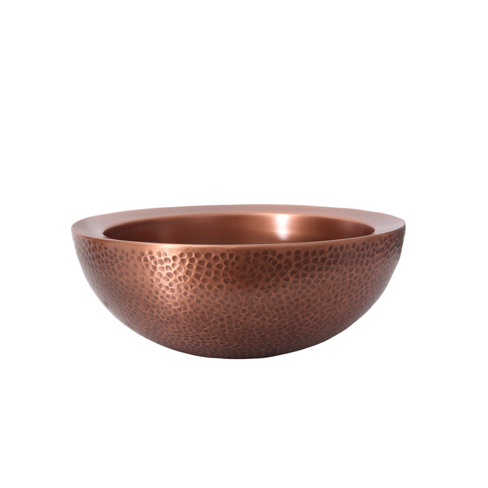 Boone Copper Double-Walled Basin