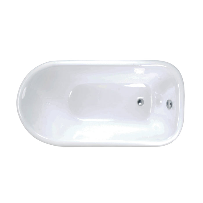 Brocton 65" Cast Iron Roll Top Tub